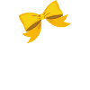 Lettre i nœud jaune