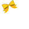 Lettre n nœud jaune