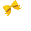 Lettre b nœud jaune