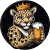 Leopard Bier Comic