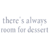 Statement Dessert Embroidered