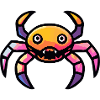Crab Crab Halloween Comic Funny
