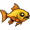 Goldfish Halloween Comic Funny