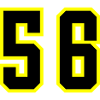 56 Zahl Trikot