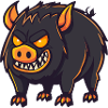 Sanglier Cochon Halloween Drôle