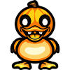 Duck Halloween Comic Funny