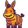 Donkey Halloween Comic Funny
