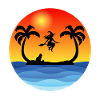 Hexe auf der Insel