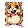 Cute, Nasty Hamster