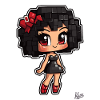 Pixel Chibi: Cute Burlesque Babe