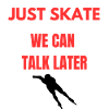 JUST SKATE rouge
