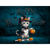 Spooky Cute Halloween Cat Spooky