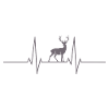 Deer Heartbeat Heart Rate Heartline