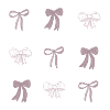 Three Bows Design Pink - coquette