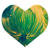 Heart hand painted by Martina Eßer