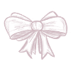 Rosa Schleife süßes Design