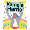 Kamala Harris President Rainbow