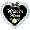 Wiesen Madl Black Gingerbread Heart