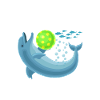 The Dolphin Whisperer with Ball