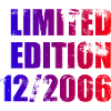 18e anniversaire Edition limitée 12/2006