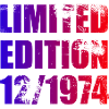 50th Birthday Limited Edition 12/1974