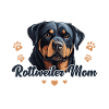 Rottweiler Groovy Rottweiler mom