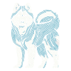Empreinte digitale du husky sibérien