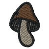 Champignon brodé