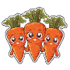 Karla, Kalle and Kim – The Carrot Friends