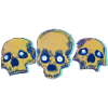 Trois crânes