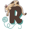 Cat Letter R