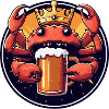 Krebs Krabbe Bier Comic
