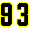 93 Number Jersey