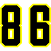 86 Number Leotard
