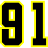 91 Number Jersey