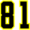 81 Number Jersey