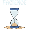 Sablier pacience