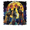 Appaloosa Horse Howling Moon
