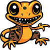 Lizard Halloween Comic Funny