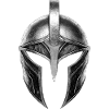 Spartan Helmet Symbol Iron