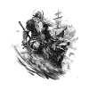 Wikinger Wolf Krieger Valhalla