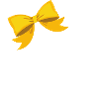 Letter r yellow bow