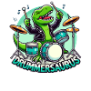Schlagzeuger, Schlagzeug, Batteur, Drummersaurus