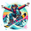 Snowboard Jump
