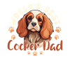 Cocker Spaniel Groovy Cocker Dad