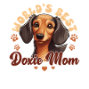 Teckel Chien Doxie Maman