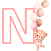 Lettera n Orso Rosa
