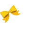 Lettre w nœud jaune
