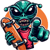 Alien skate