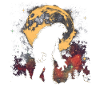 Bigfoot Sasquatch Yeti Howling Moon